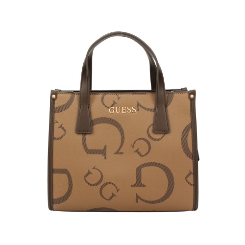 RILY Heart Logo Game Bag ブラウン ゲス ハンドバッグ レディース MANON ブラウン GUESS CG969222